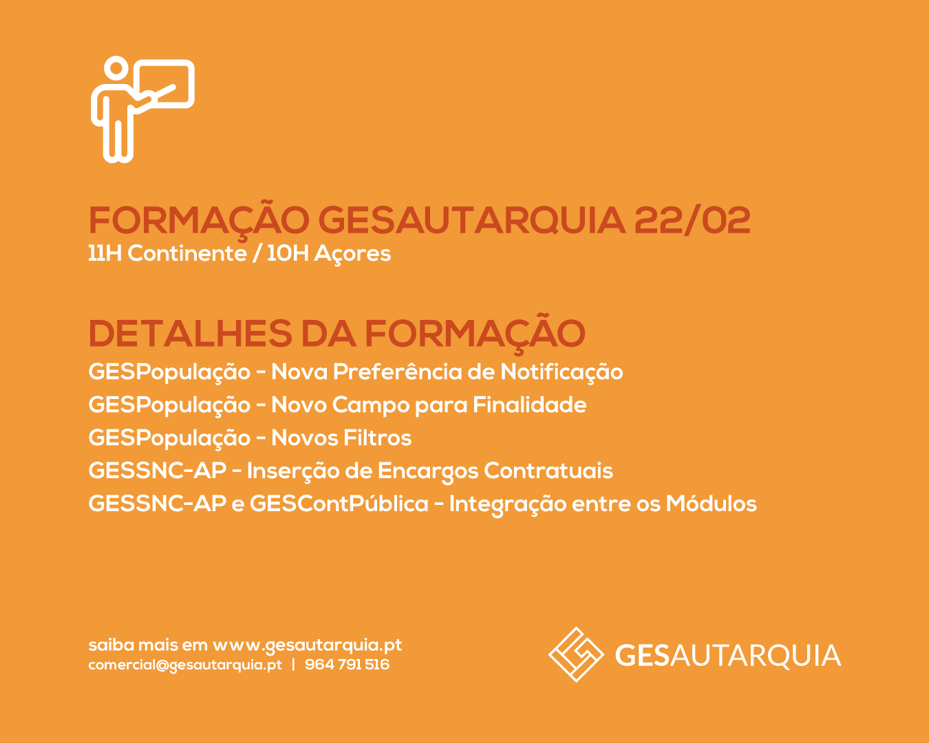 Formação GESAutarquia
