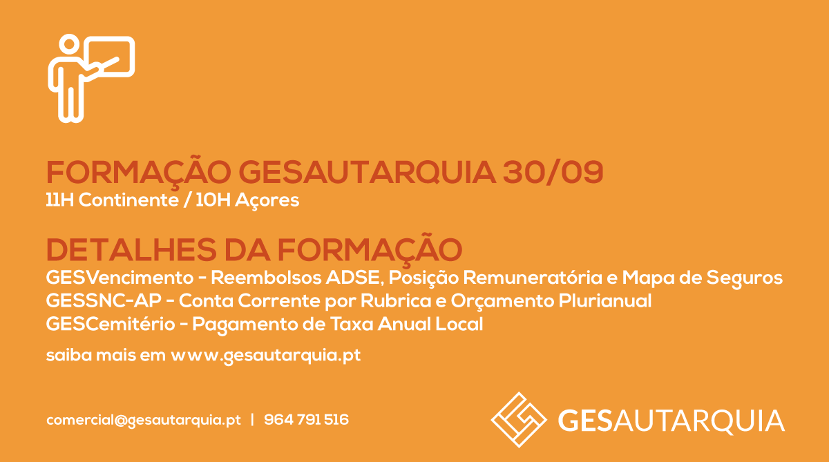 Formação GESAutarquia
