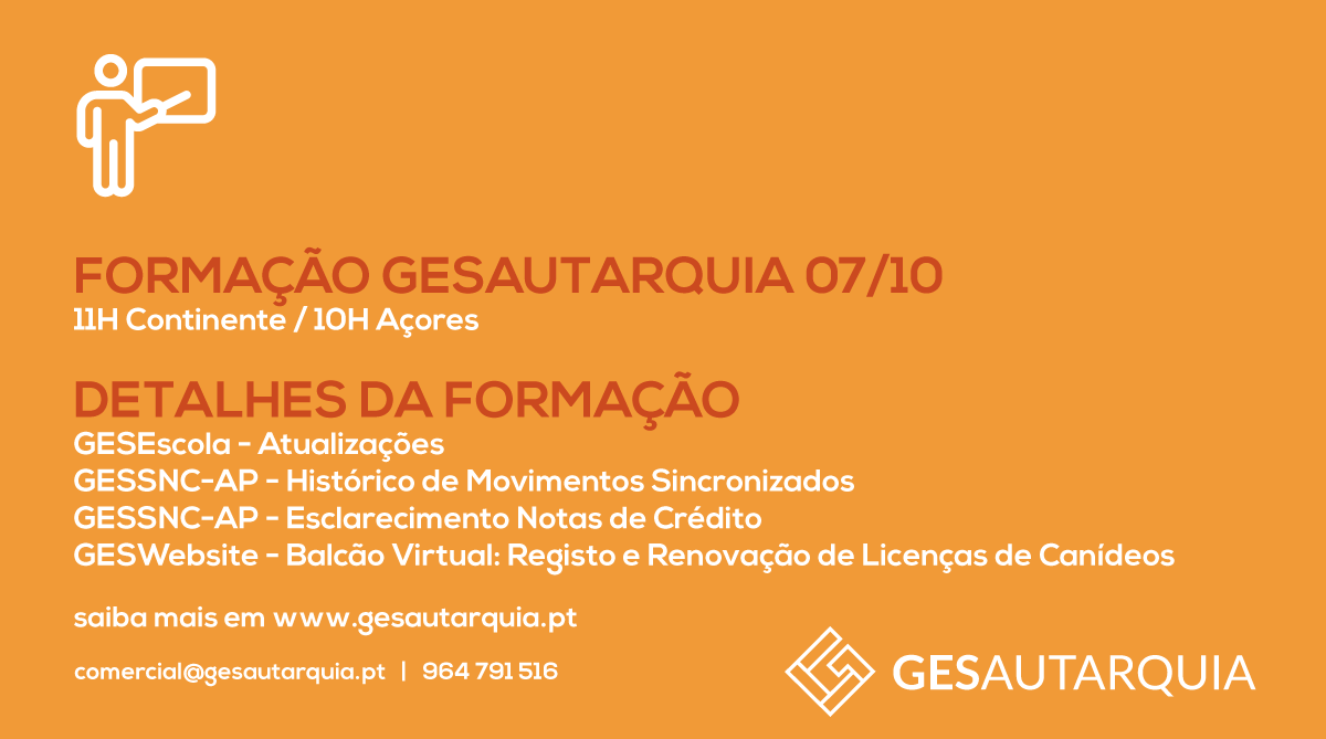 Formação GESAutarquia