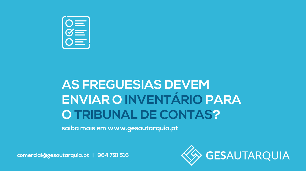As Freguesias devem enviar o inventário para o Tribunal de Contas?