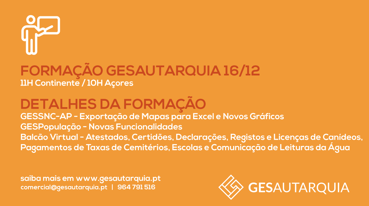 Formação GESAutarquia