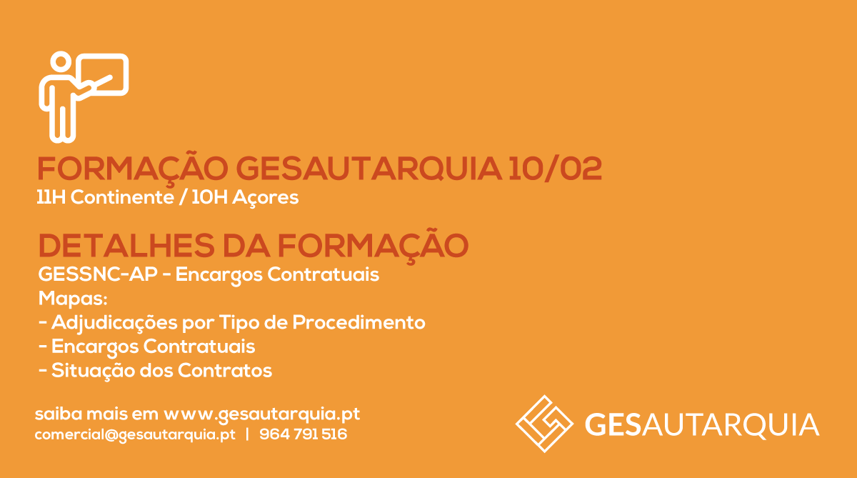Formação GESAutarquia