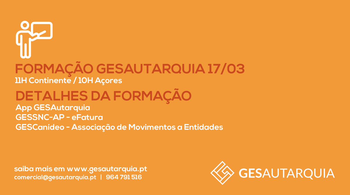 Formação GESAutarquia