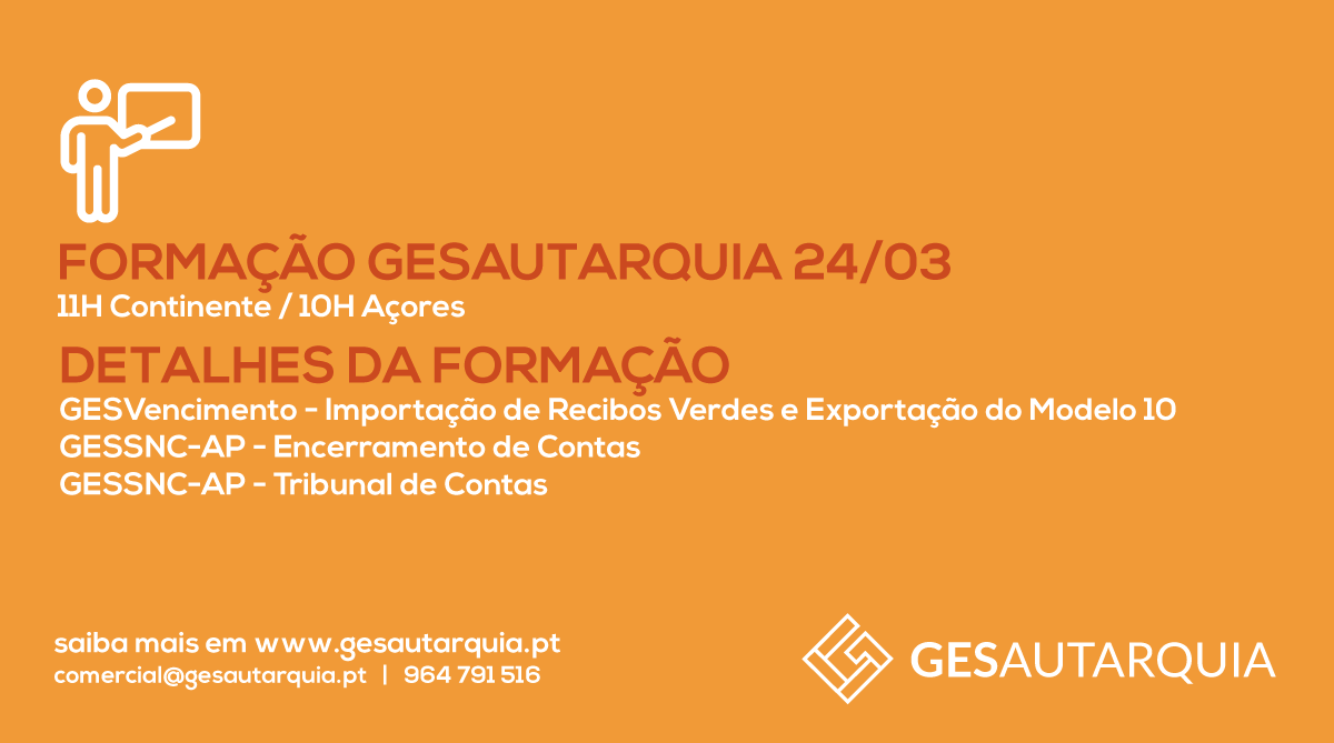 Formação GESAutarquia