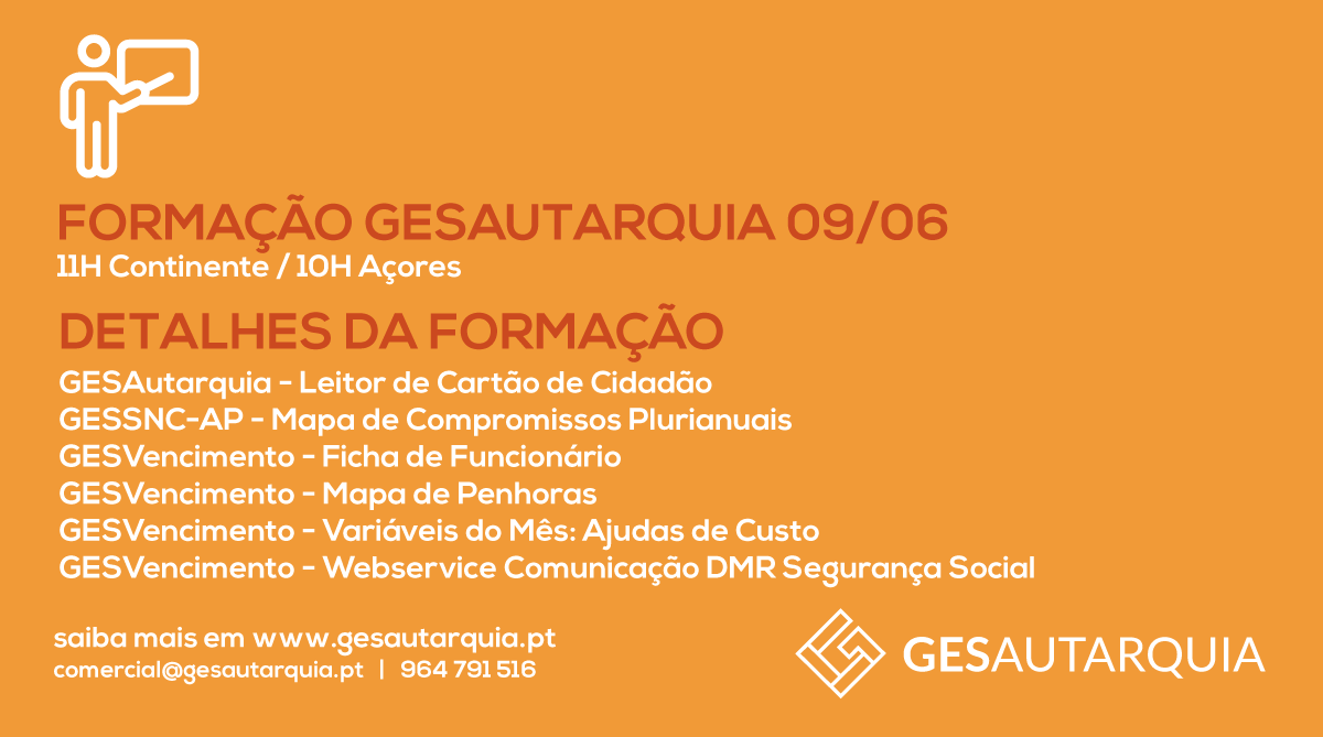 Formação GESAutarquia