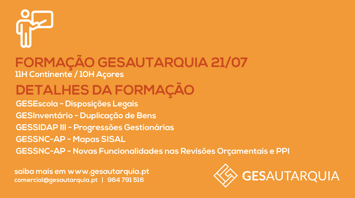 Formação GESAutarquia