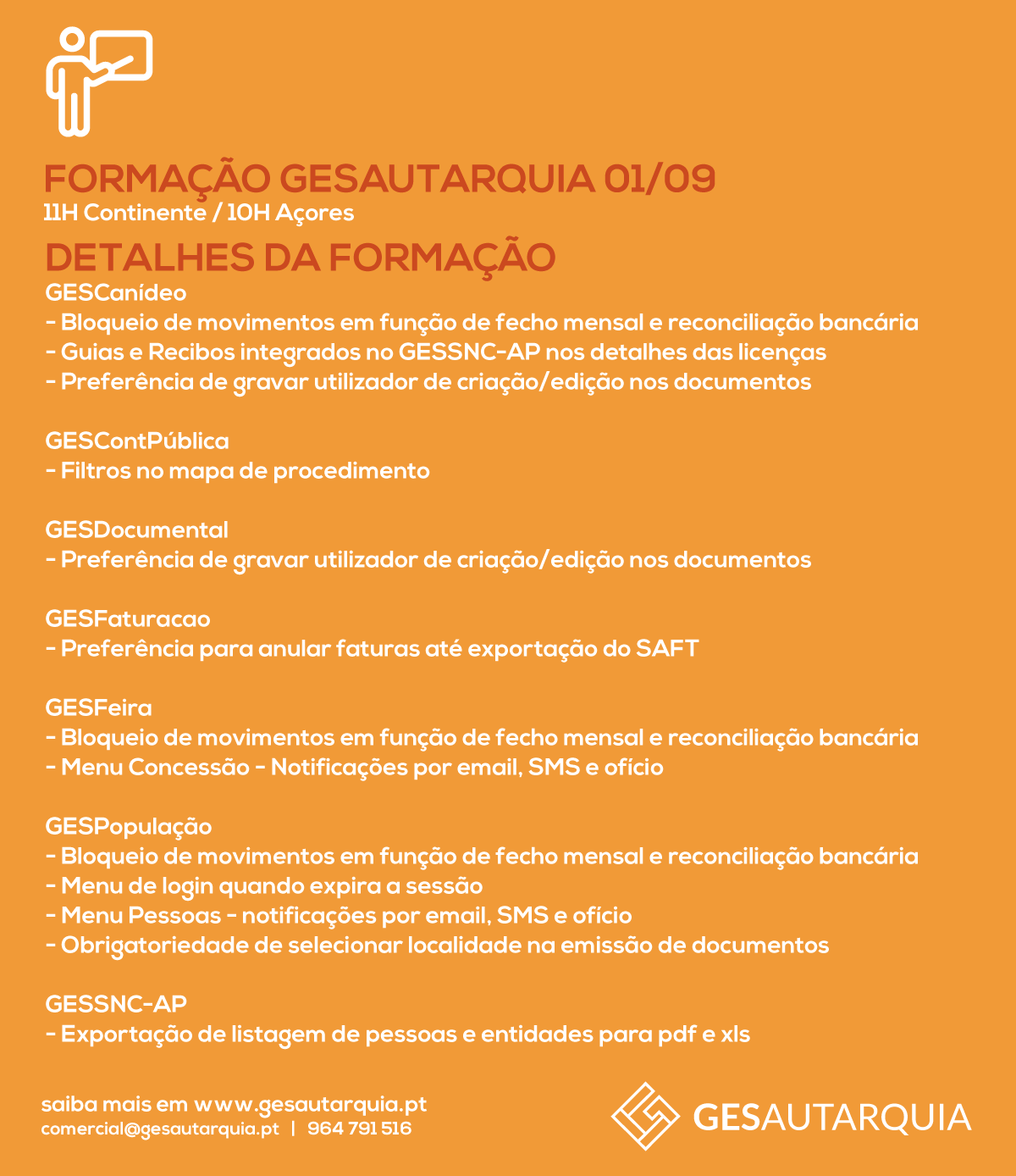 Formação GESAutarquia