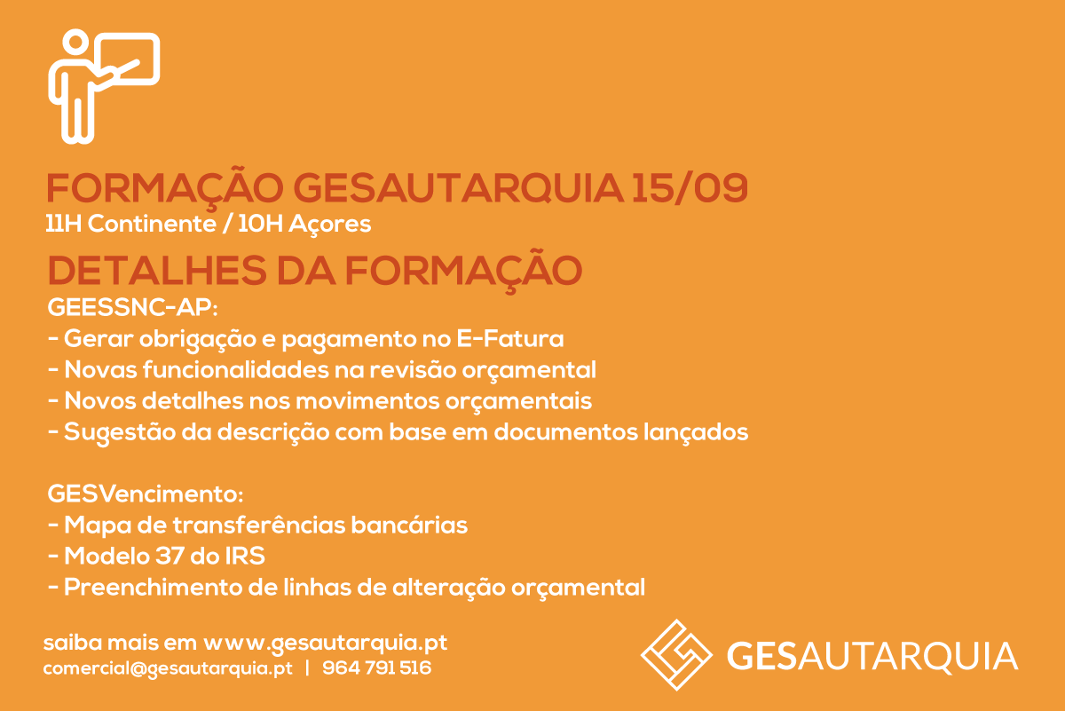 Formação GESAutarquia