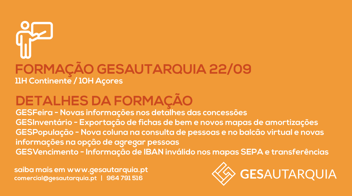 Formação GESAutarquia