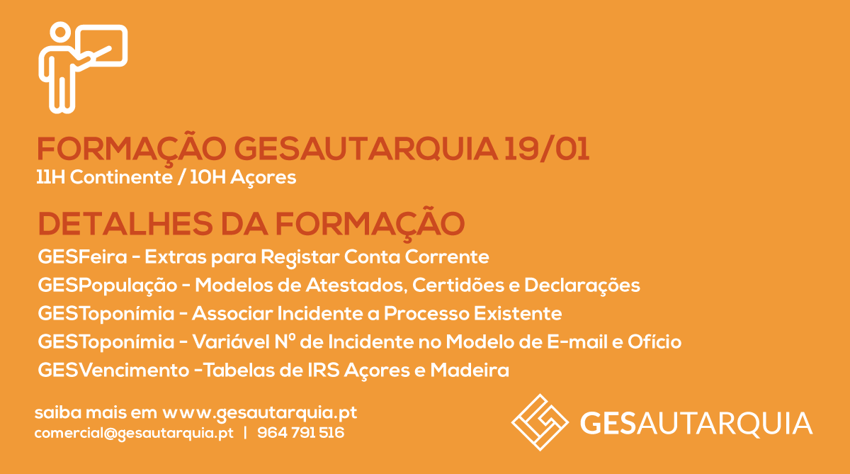 Formação GESAutarquia