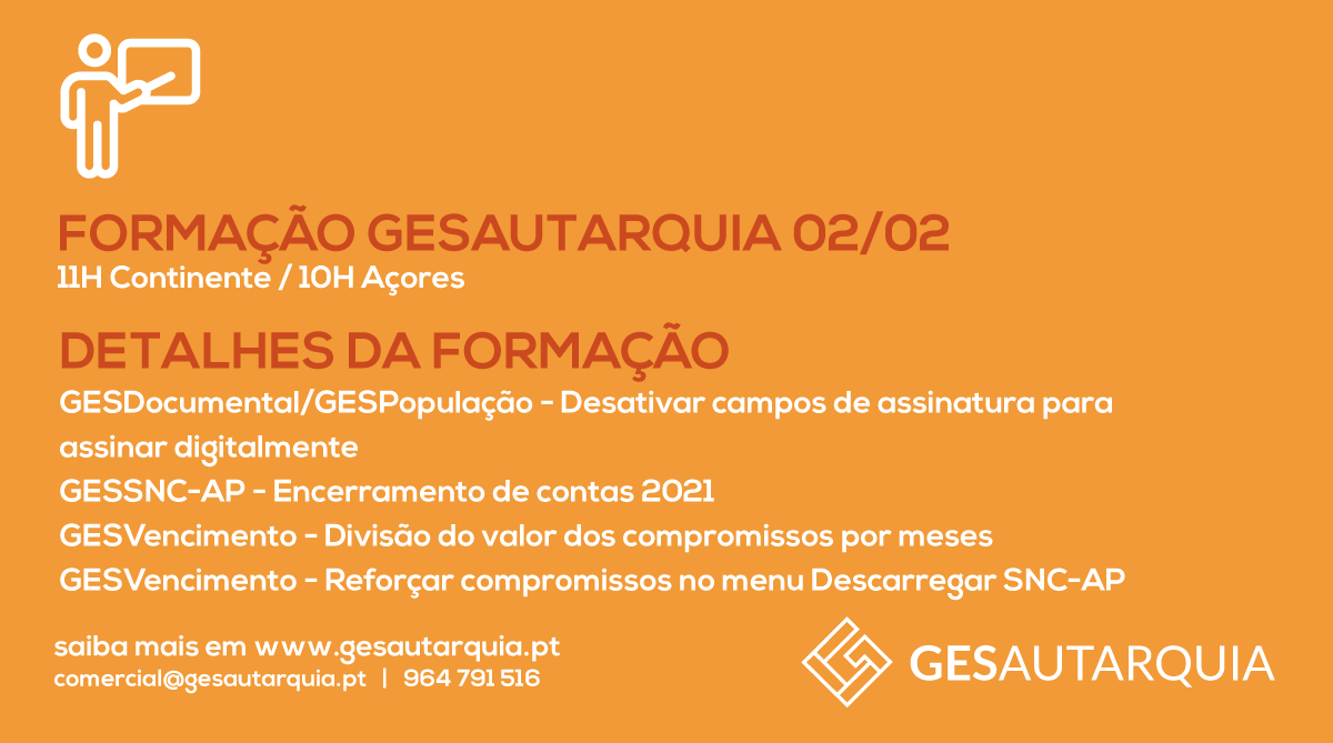 Formação GESAutarquia