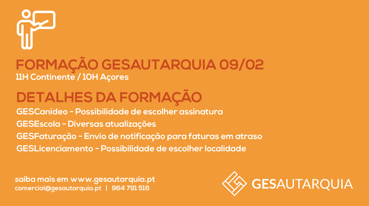 Formação GESAutarquia