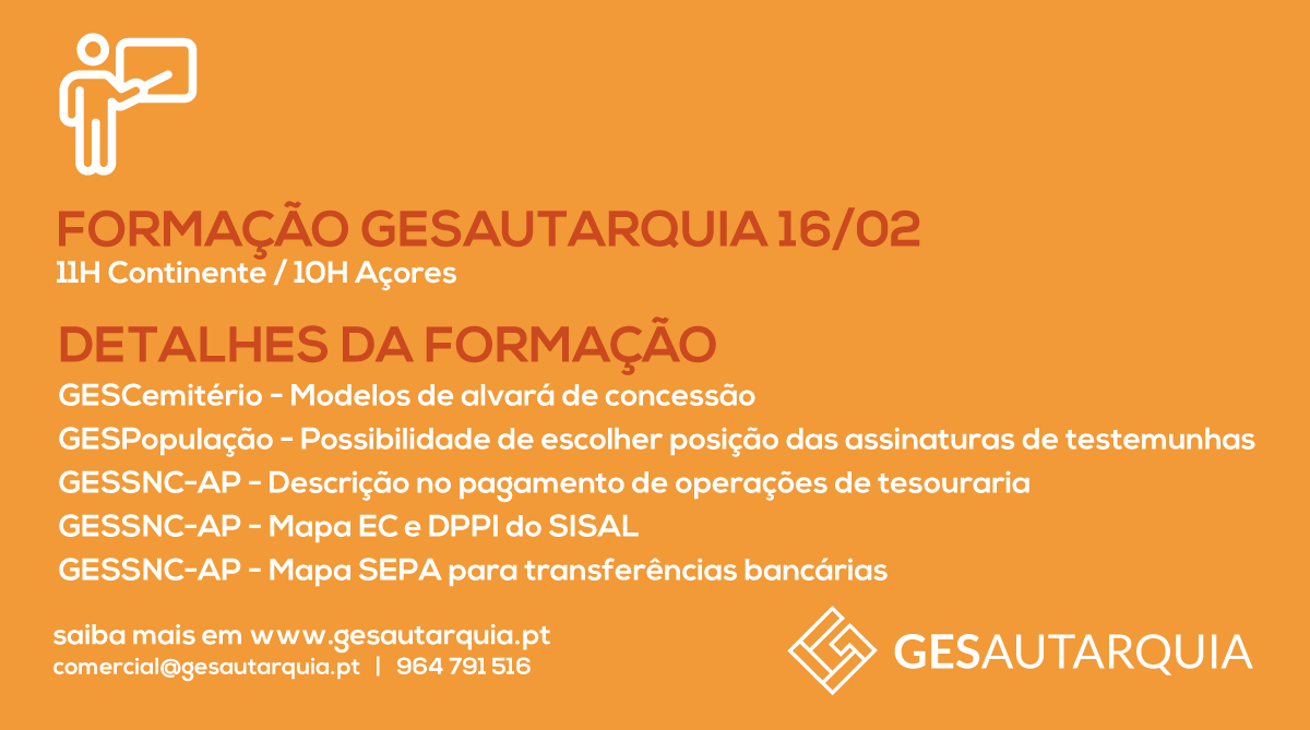 Formação GESAutarquia