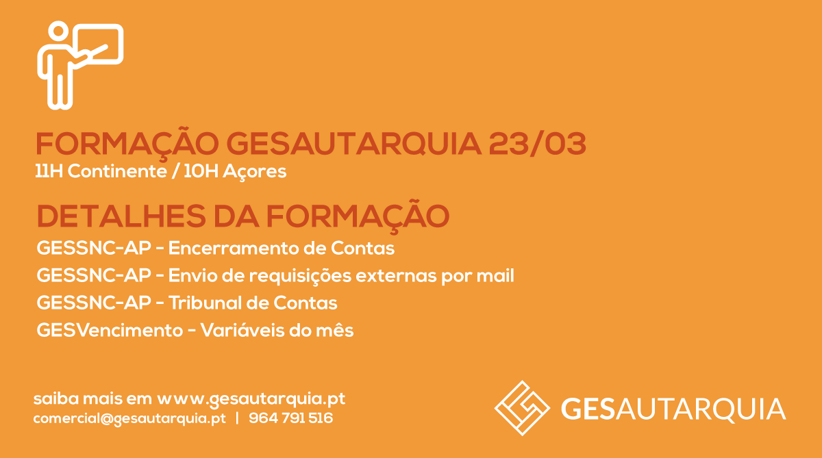 Formação GESAutarquia