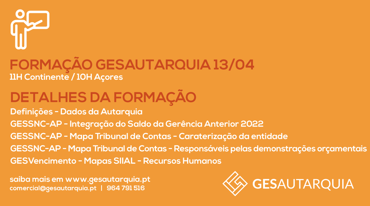 Formação GESAutarquia