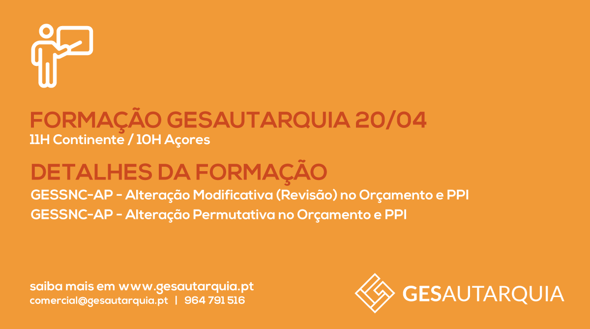 Formação GESAutarquia