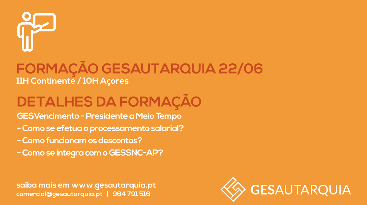 Formação GESAutarquia
