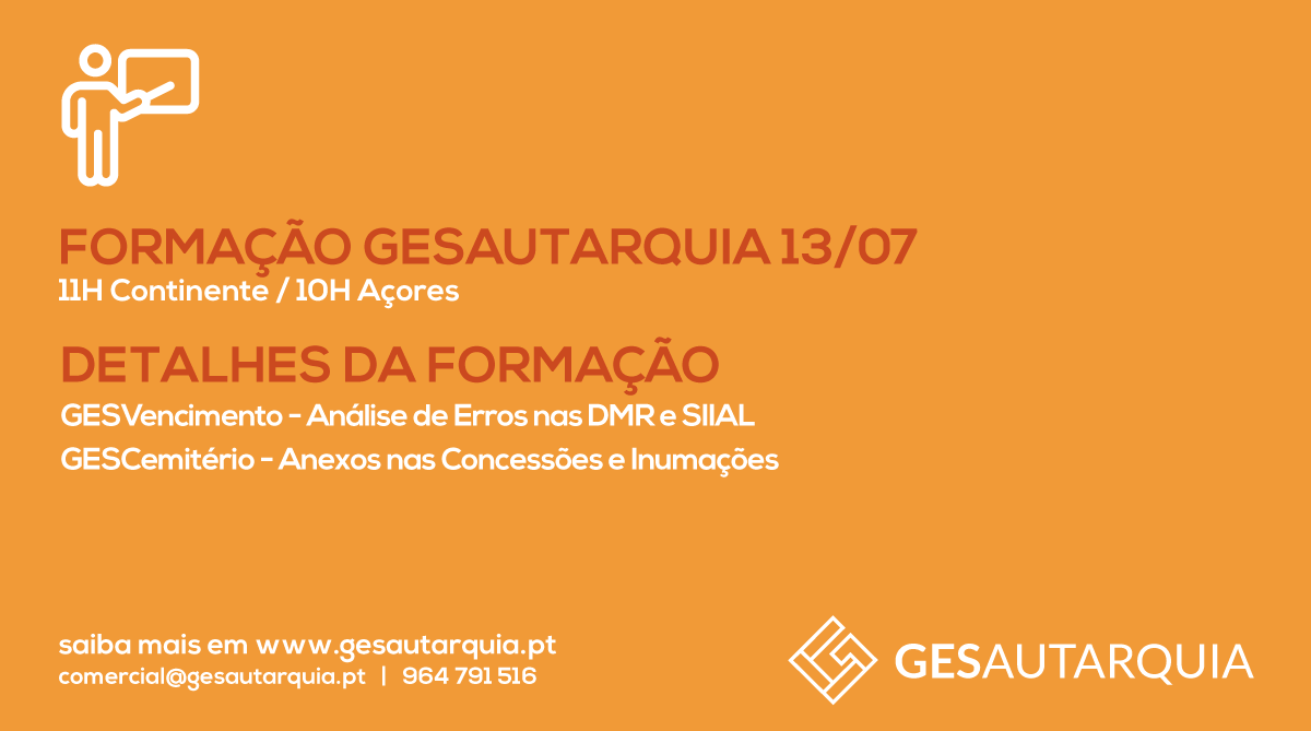 Formação GESAutarquia
