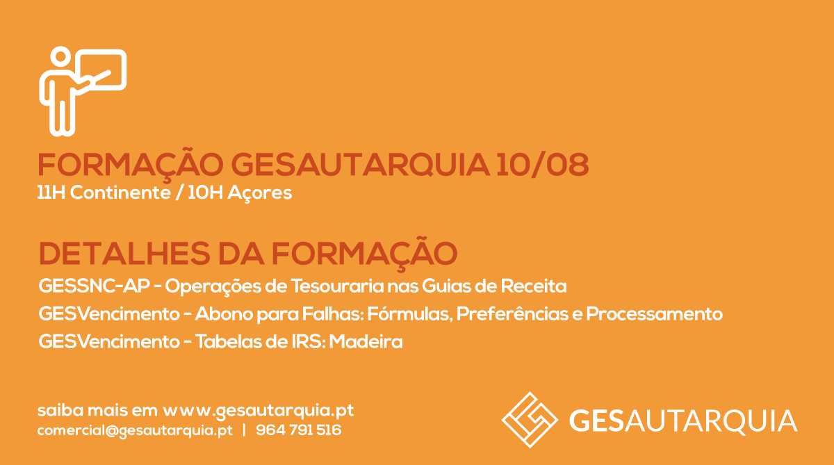 Formação GESAutarquia