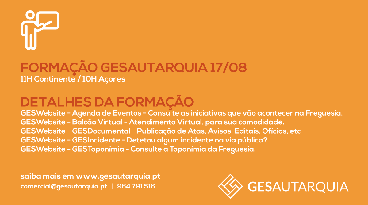 Formação GESAutarquia