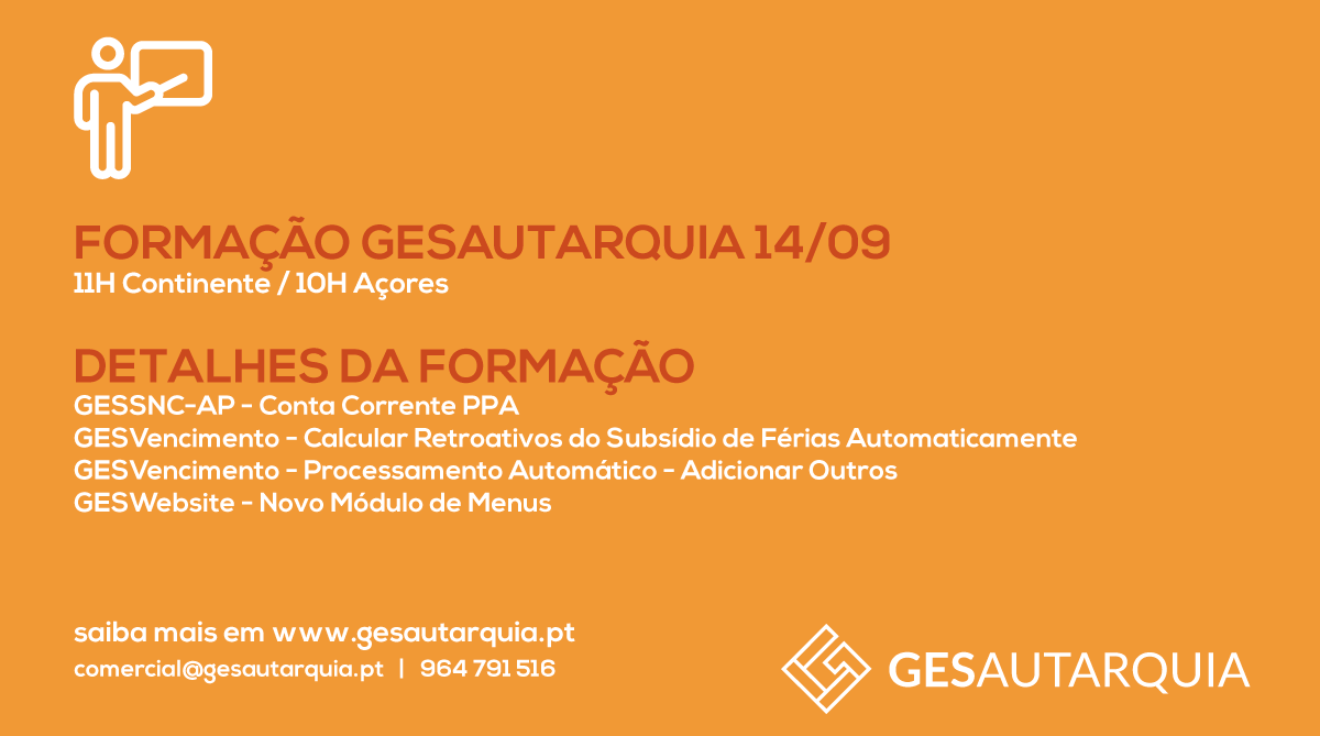 Formação GESAutarquia