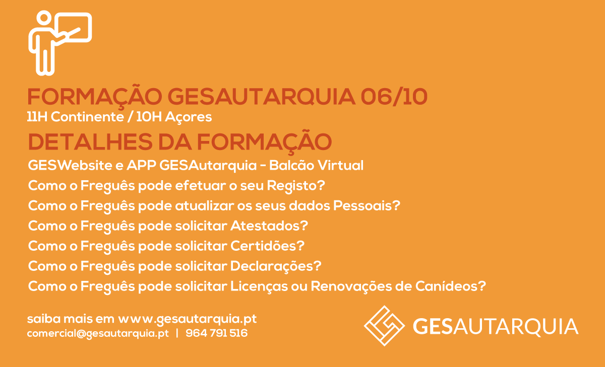 Formação GESAutarquia