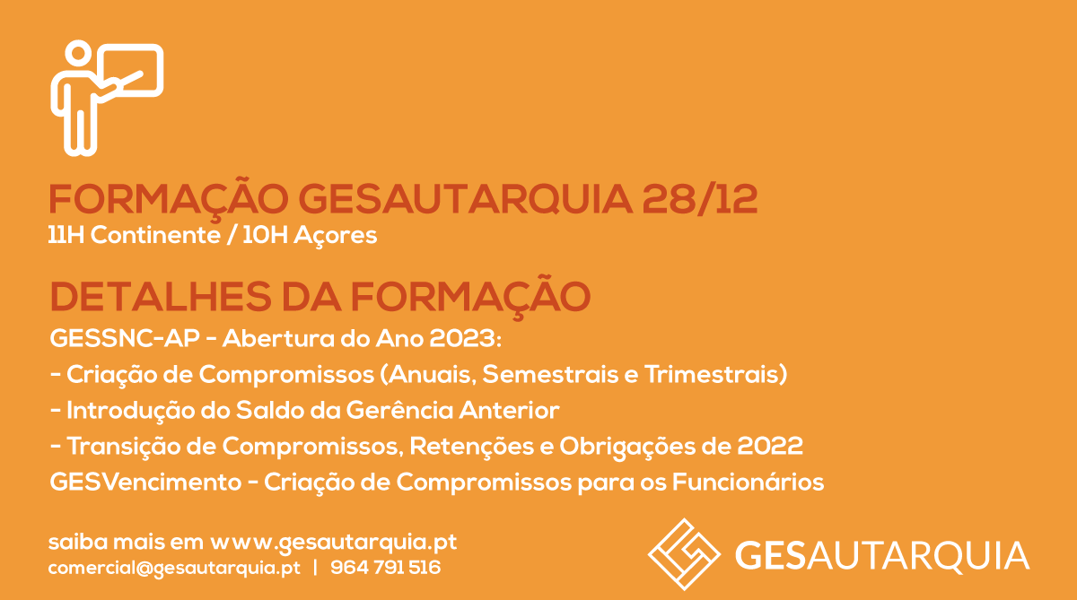 Formação GESAutarquia