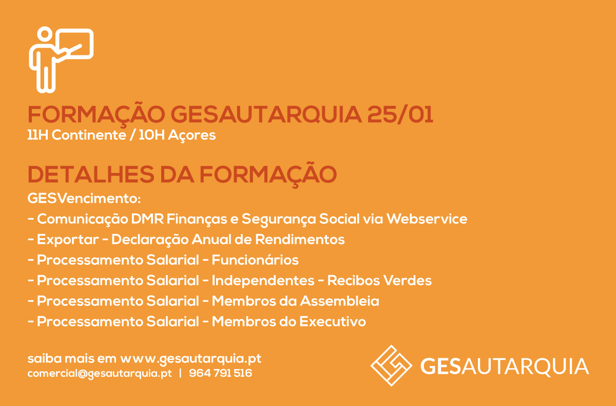 Formação GESAutarquia