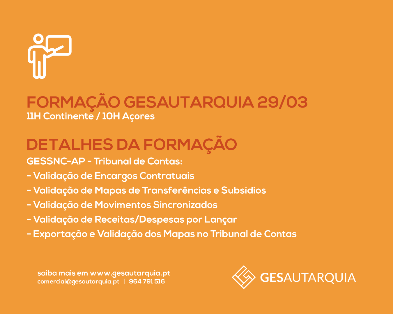 Formação GESAutarquia