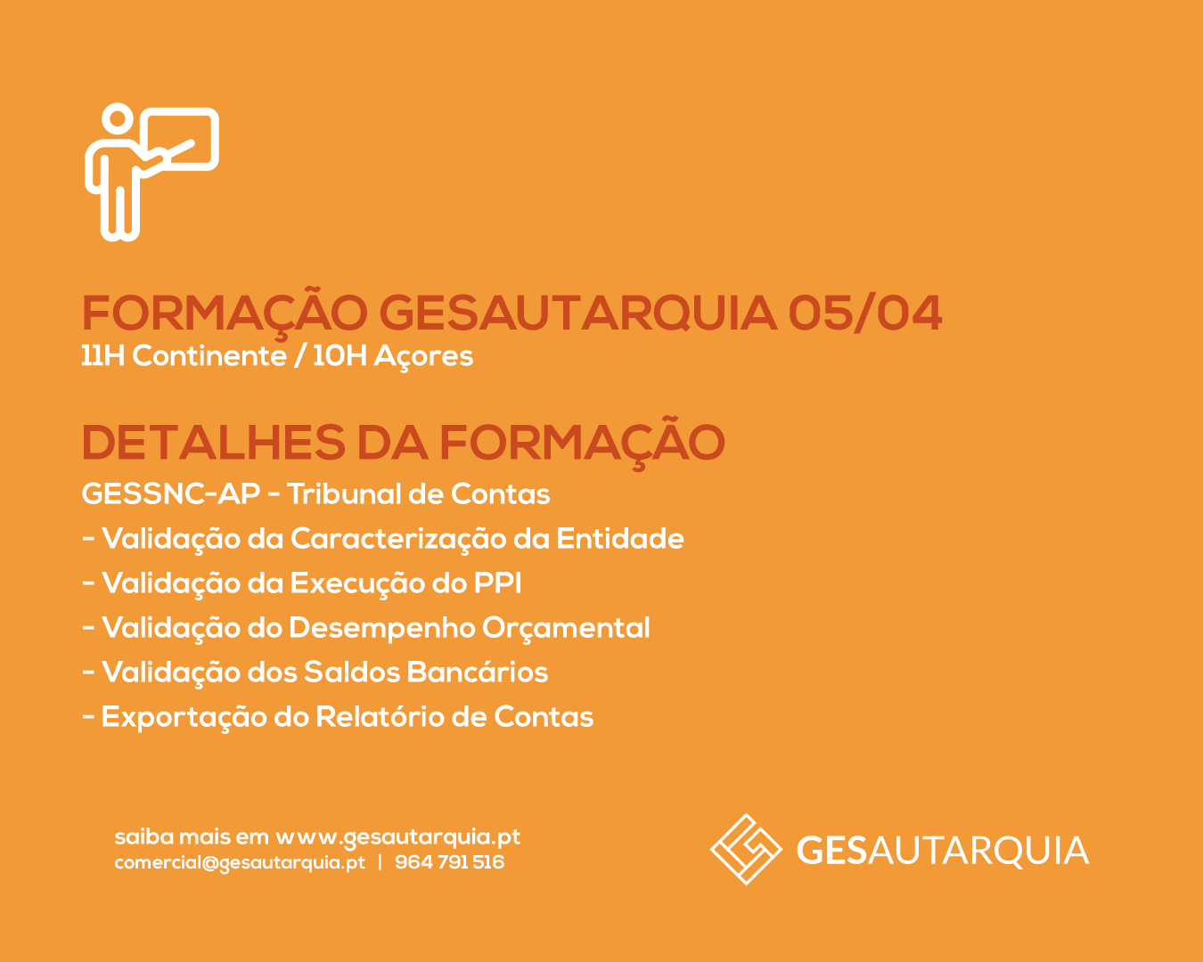 Formação GESAutarquia