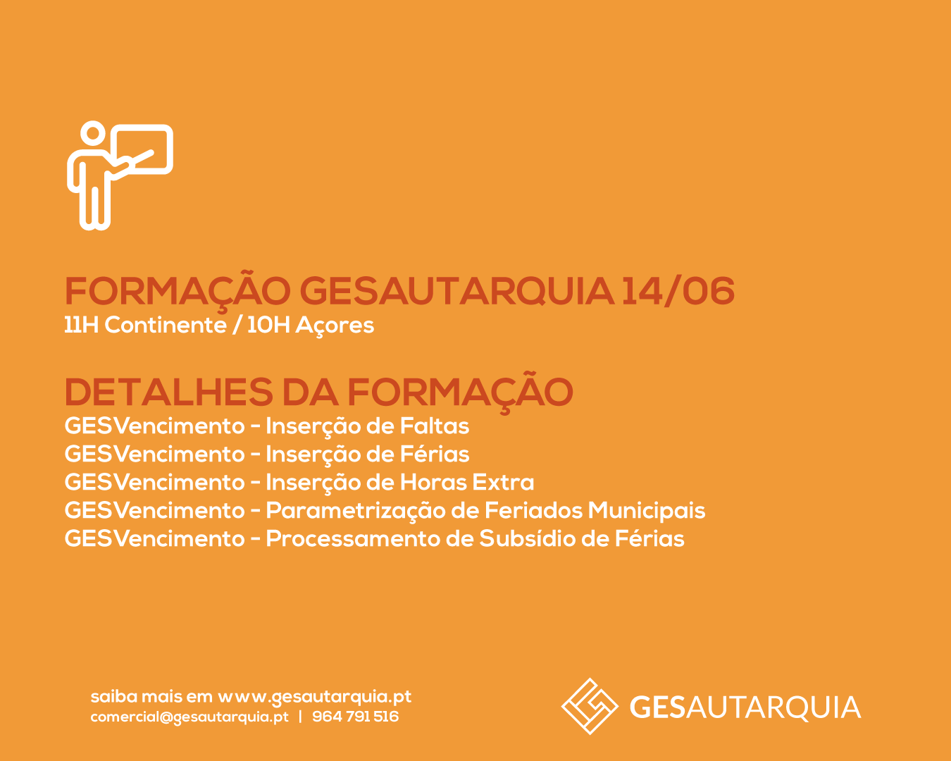 Formação GESAutarquia