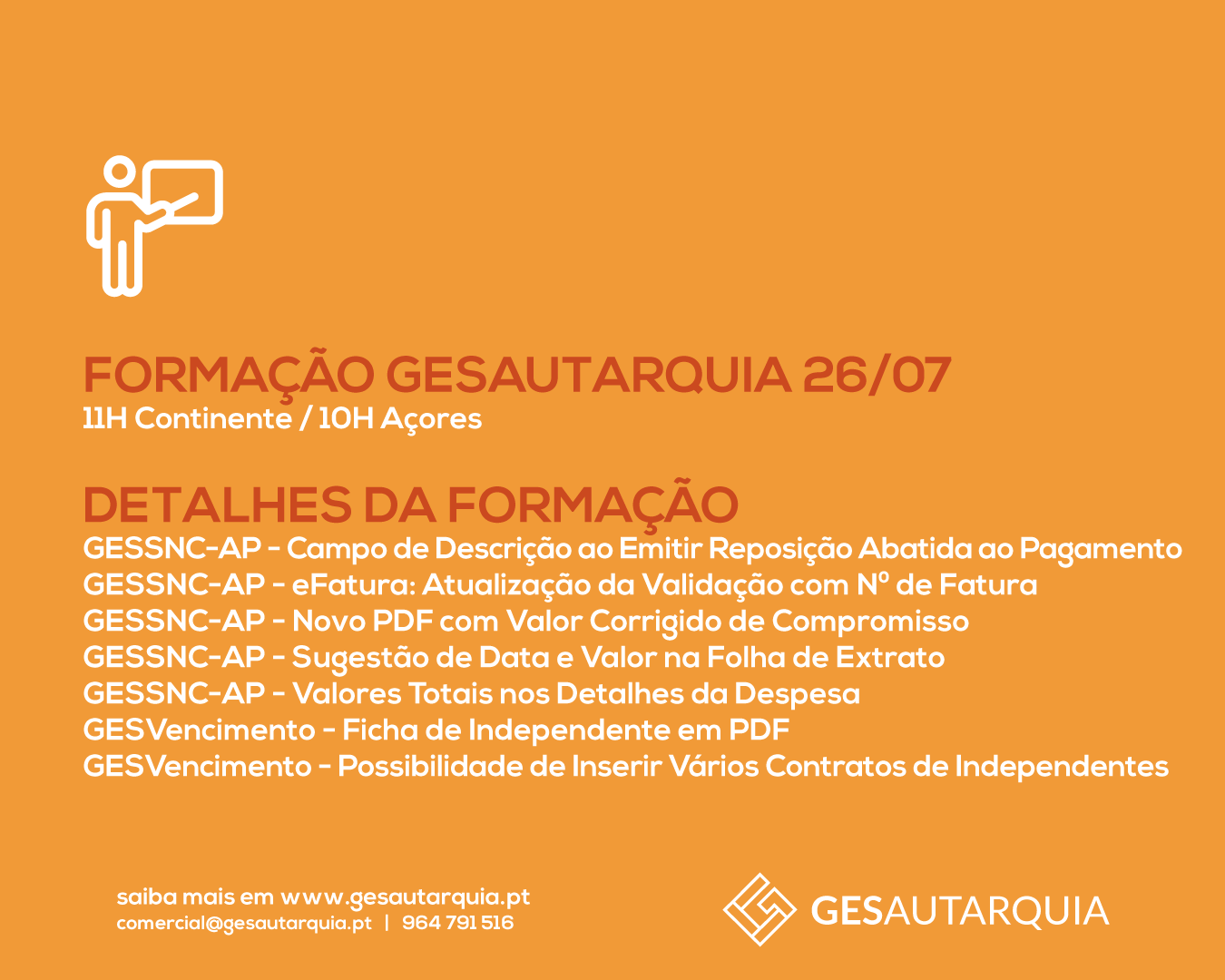 Formação GESAutarquia