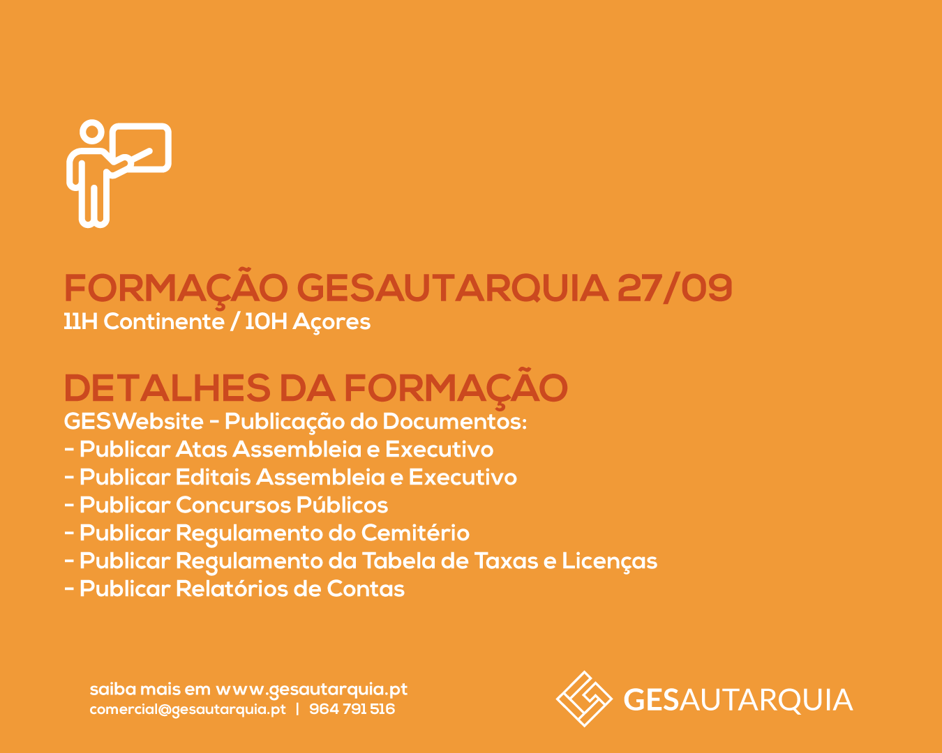 Formação GESAutarquia