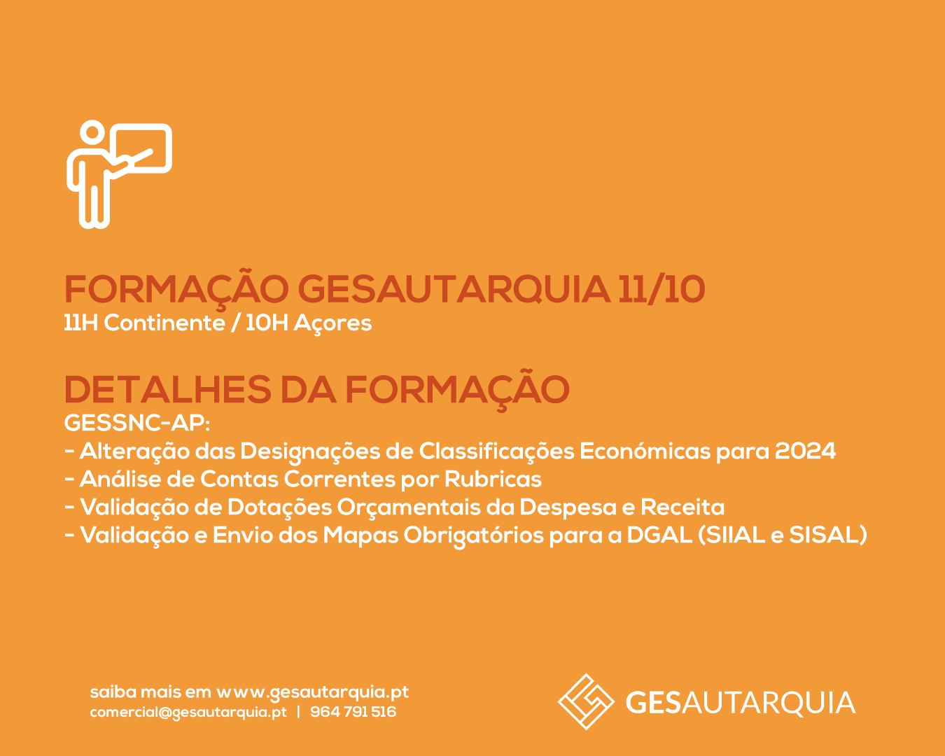 Formação GESAutarquia