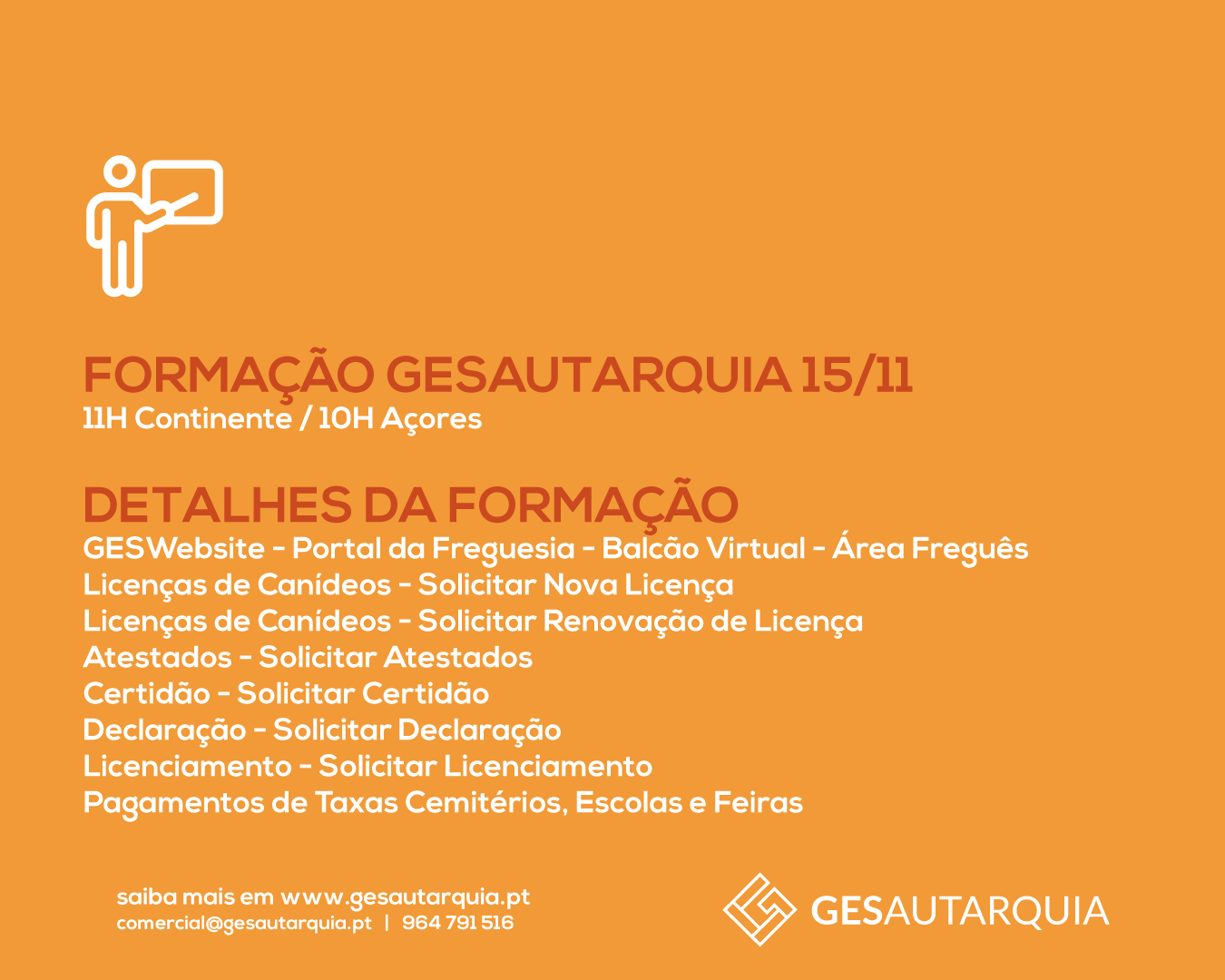 Formação GESAutarquia