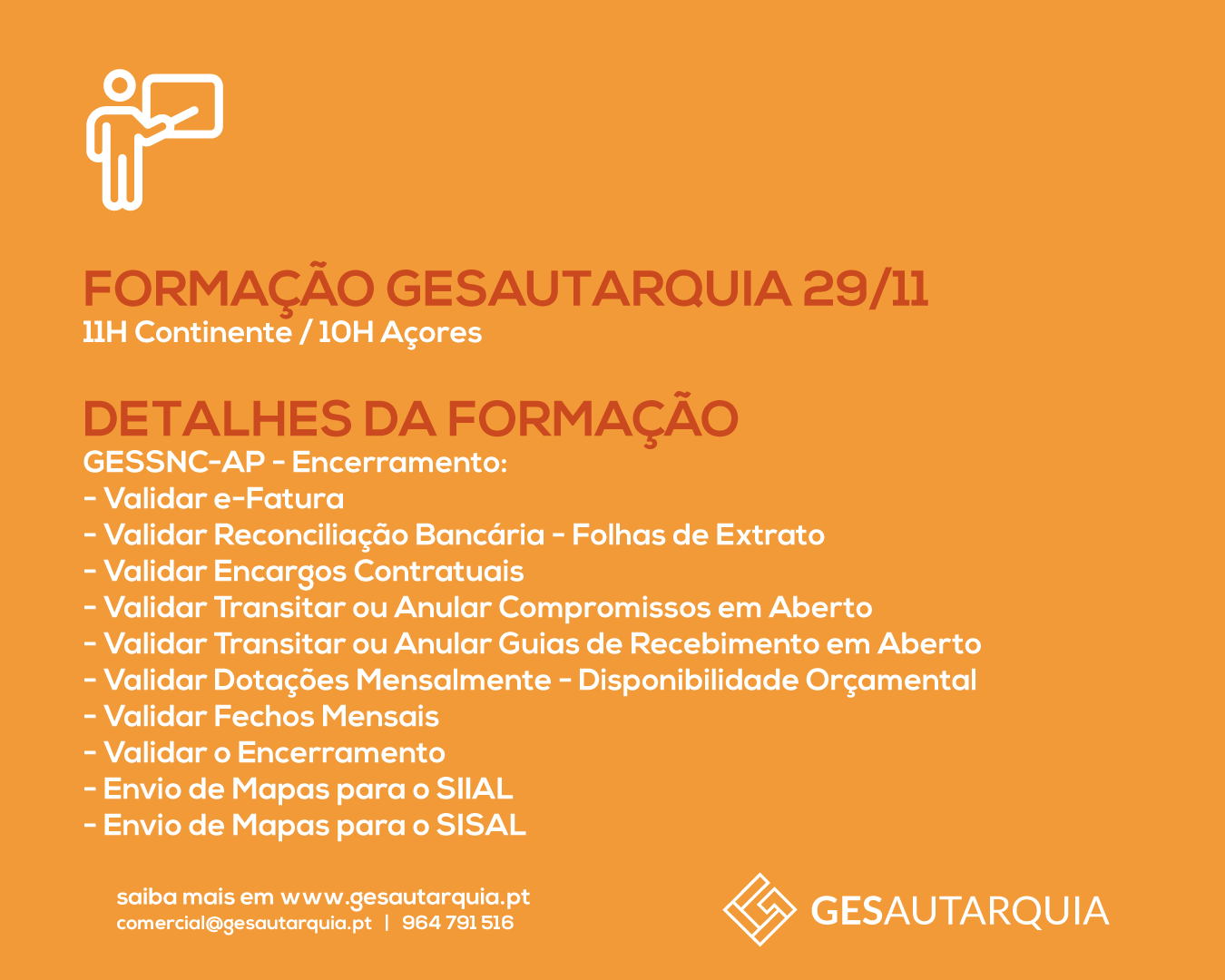 Formação GESAutarquia