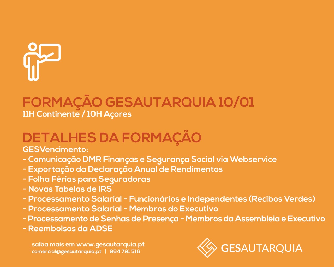Formação GESAutarquia