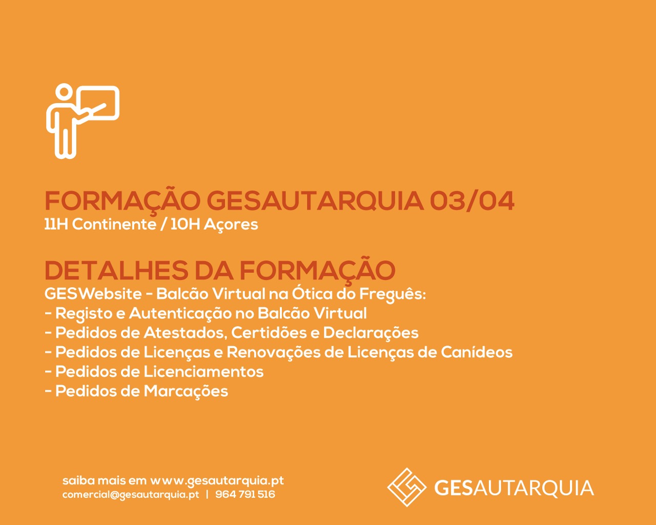 Formação GESAutarquia