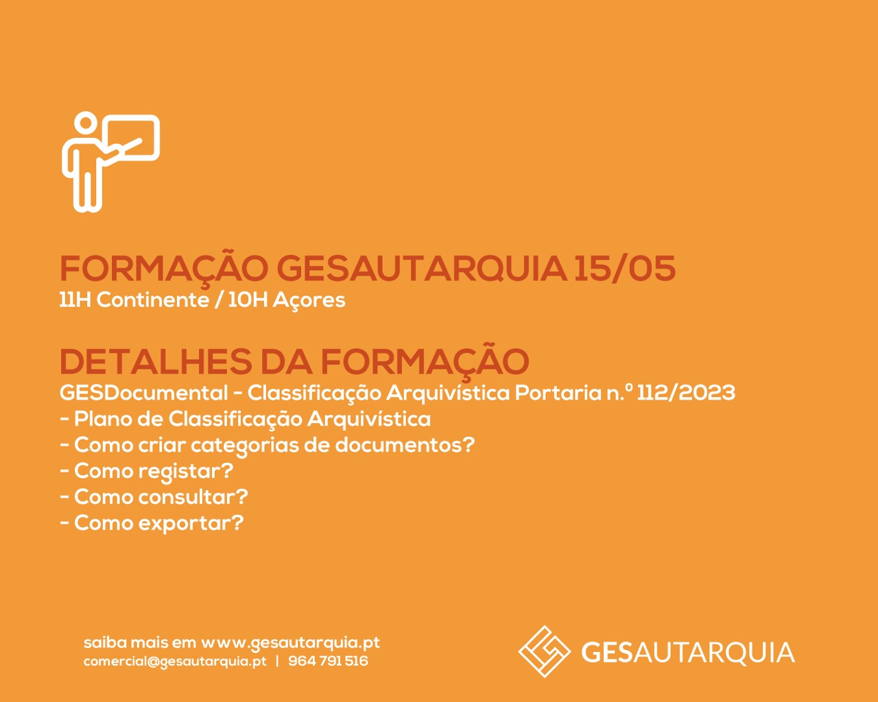 Formação GESAutarquia