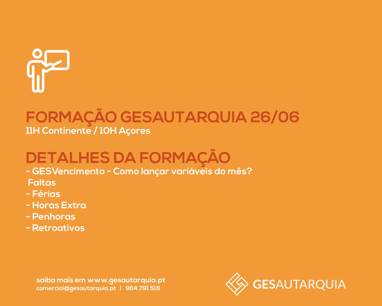 Formação GESAutarquia