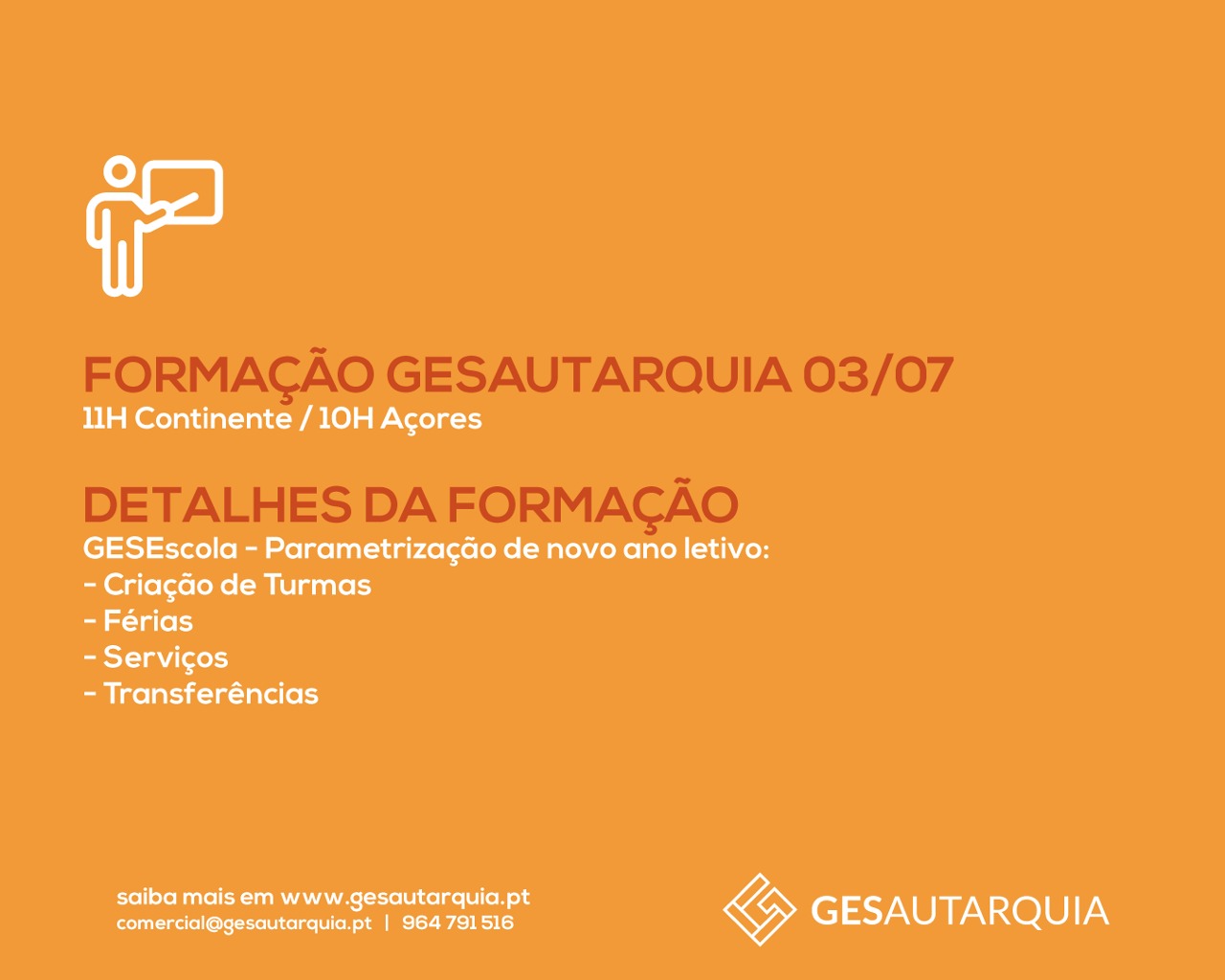 Formação GESAutarquia