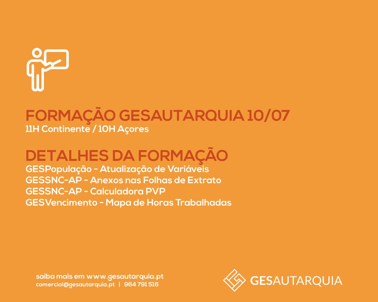 Formação GESAutarquia