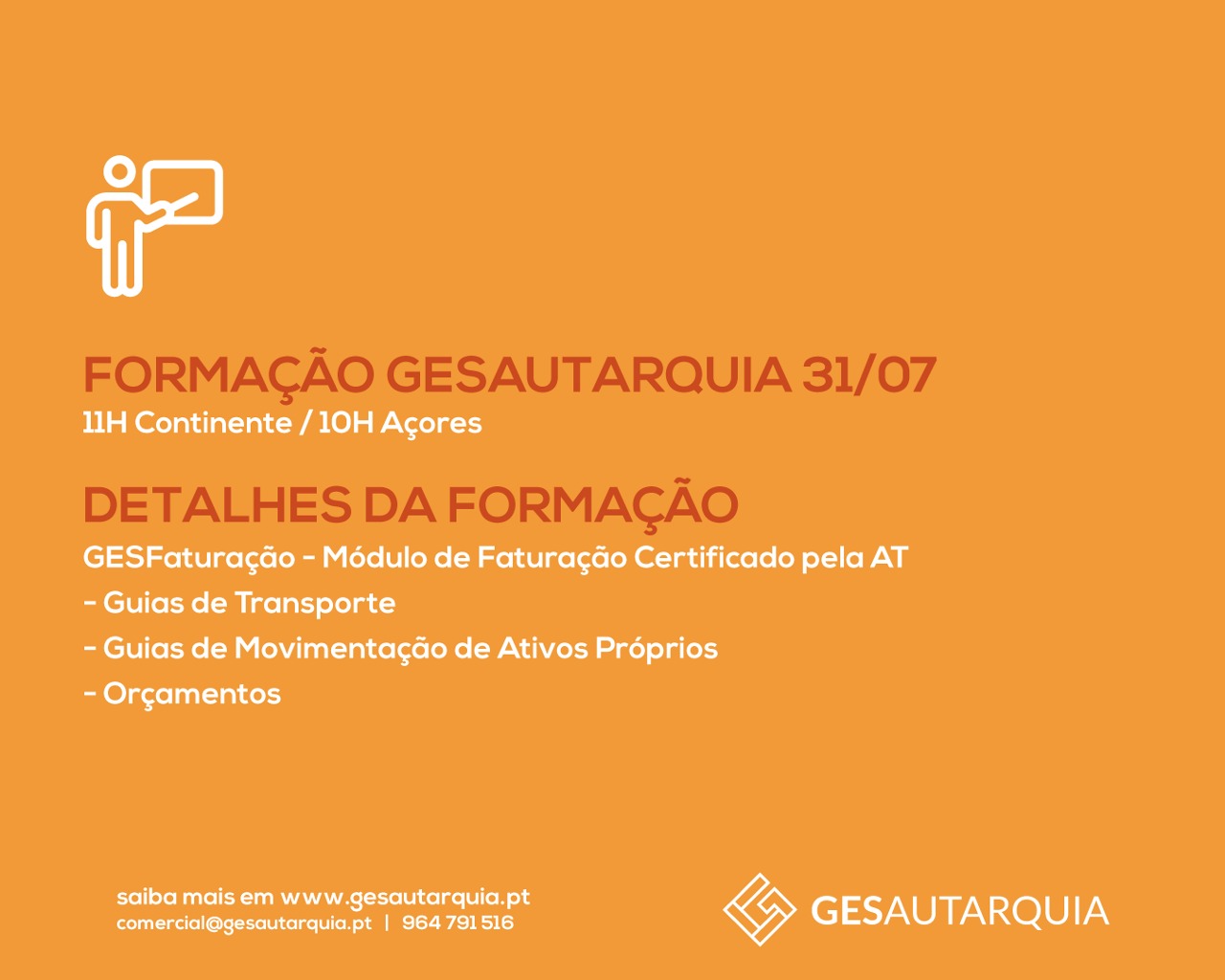 Formação GESAutarquia