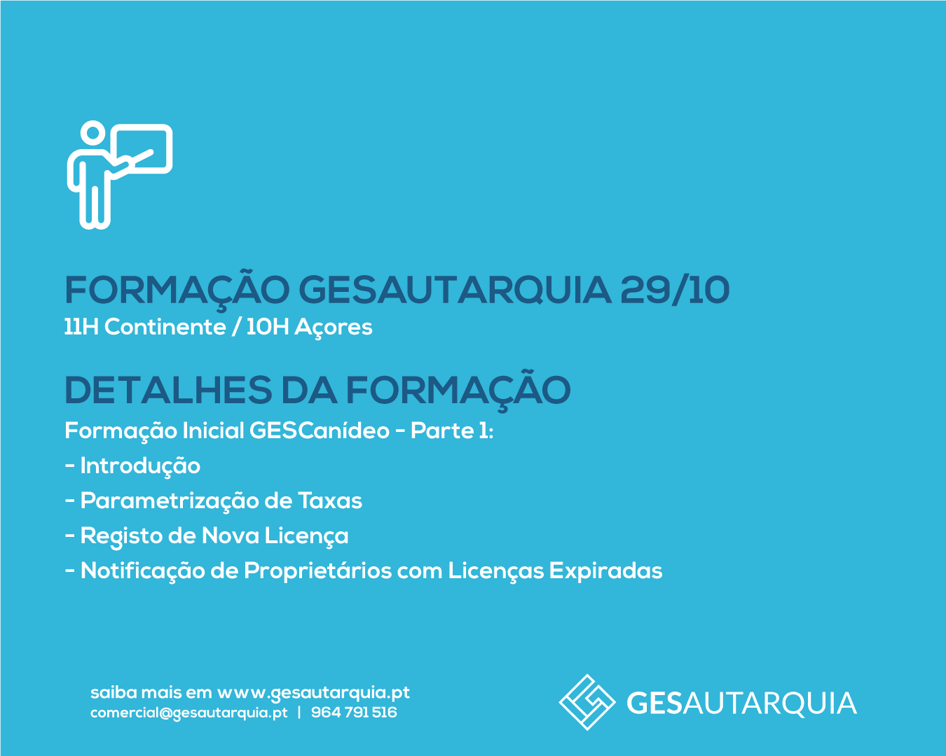 Formação Inicial GESAutarquia