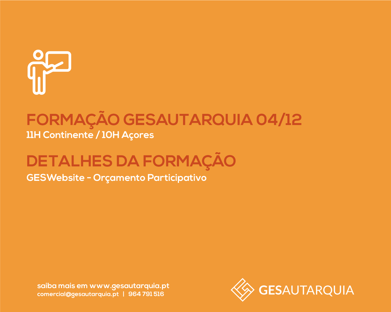 Formação Semanal GESAutarquia