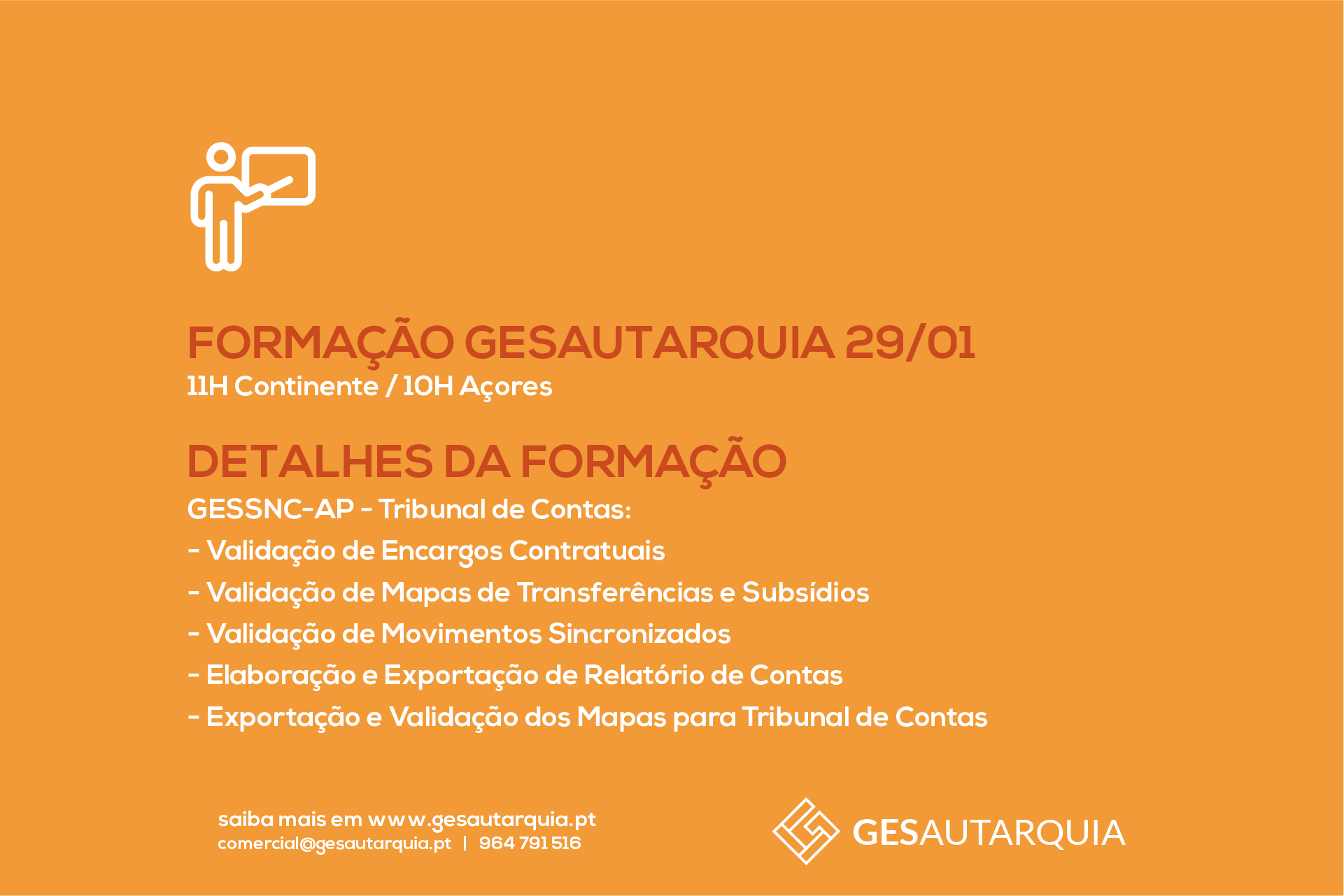 Formação Semanal GESAutarquia