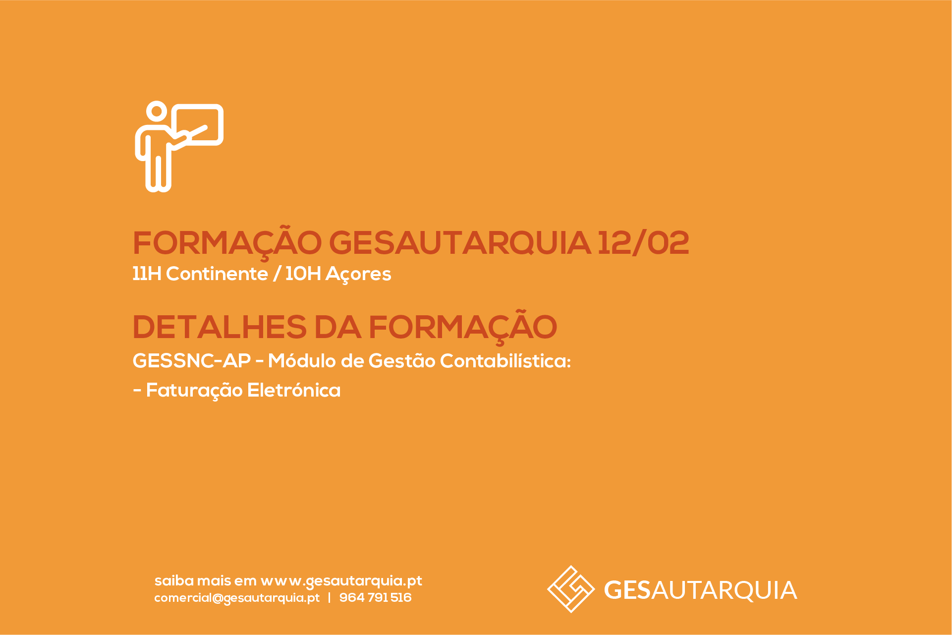Formação Semanal GESAutarquia