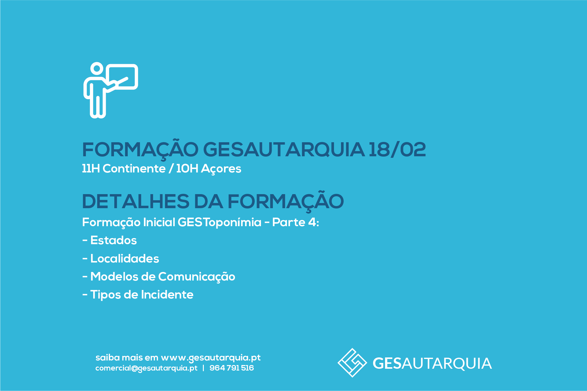 Formação Inicial GESAutarquia