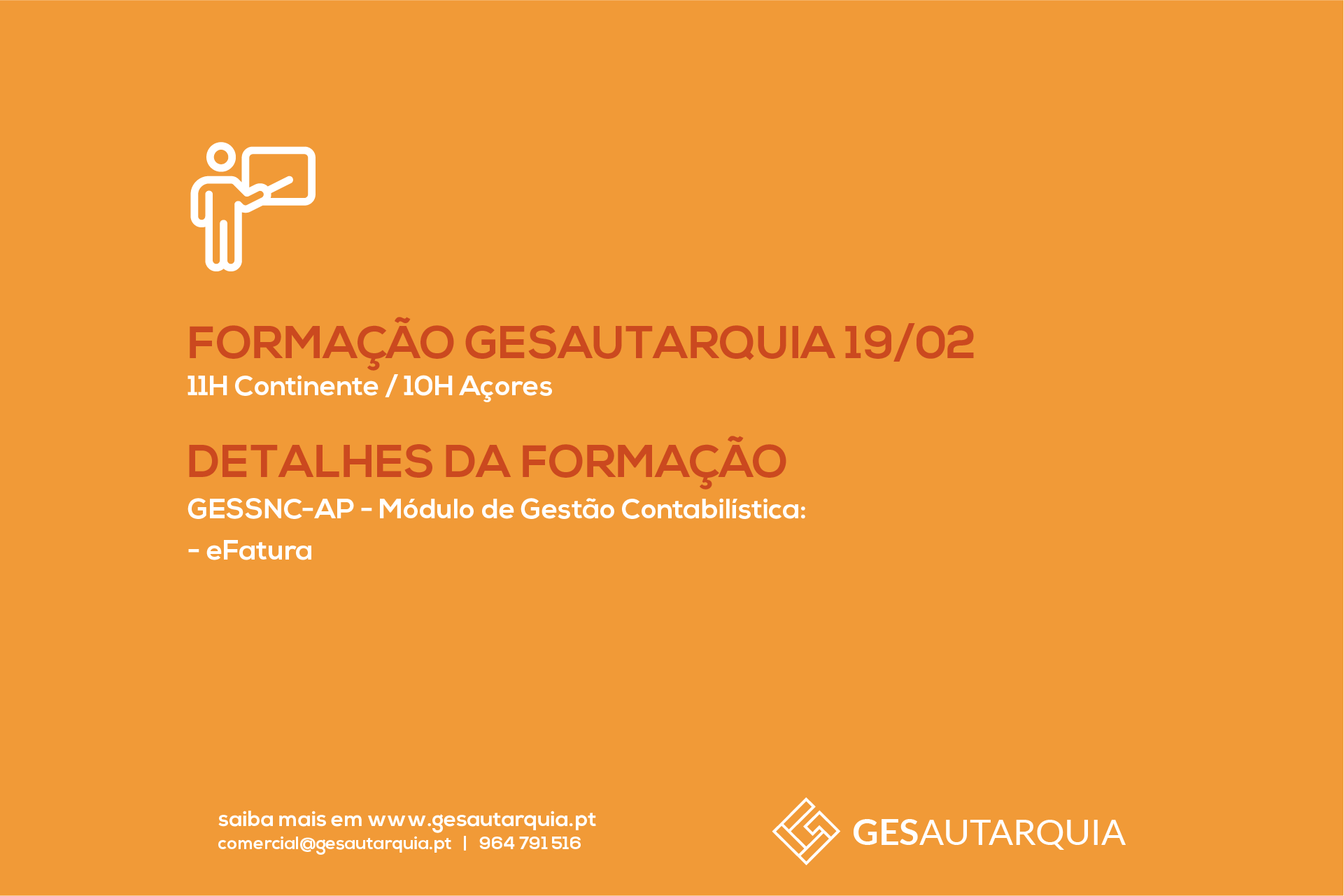 Formação Semanal GESAutarquia