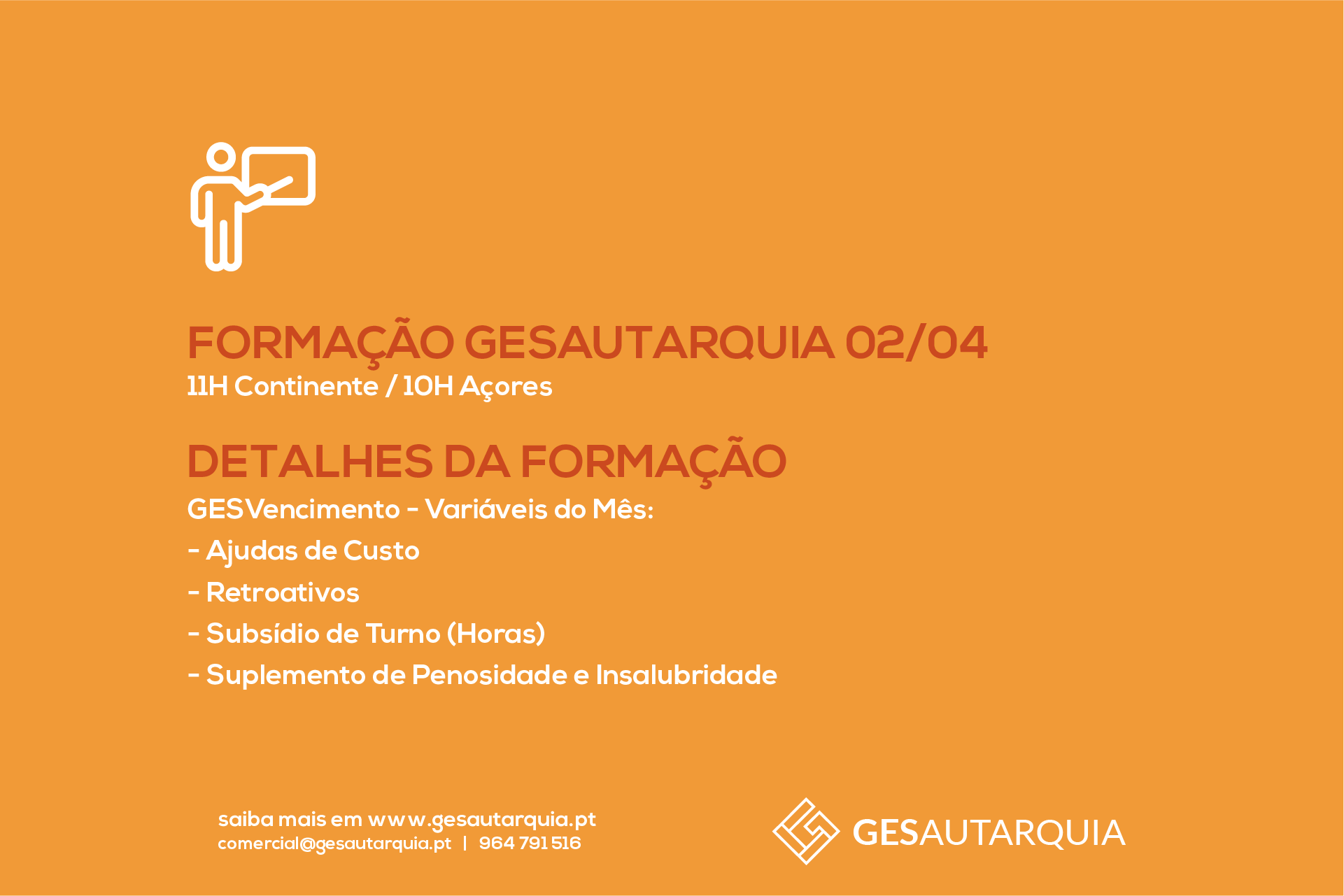 Formação Semanal GESAutarquia